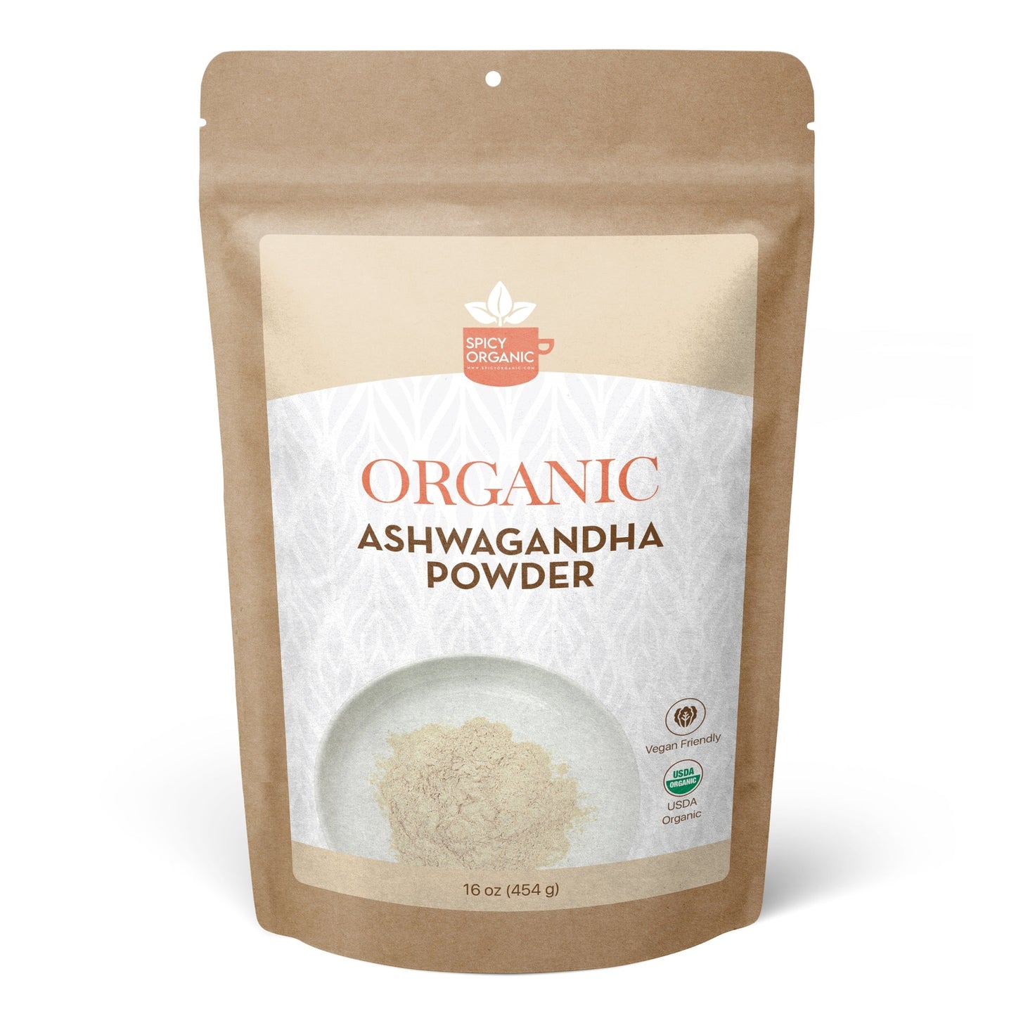 Organic Ashwagandha Root Powder-Indian Ginseng for Optimal Health and Wellness