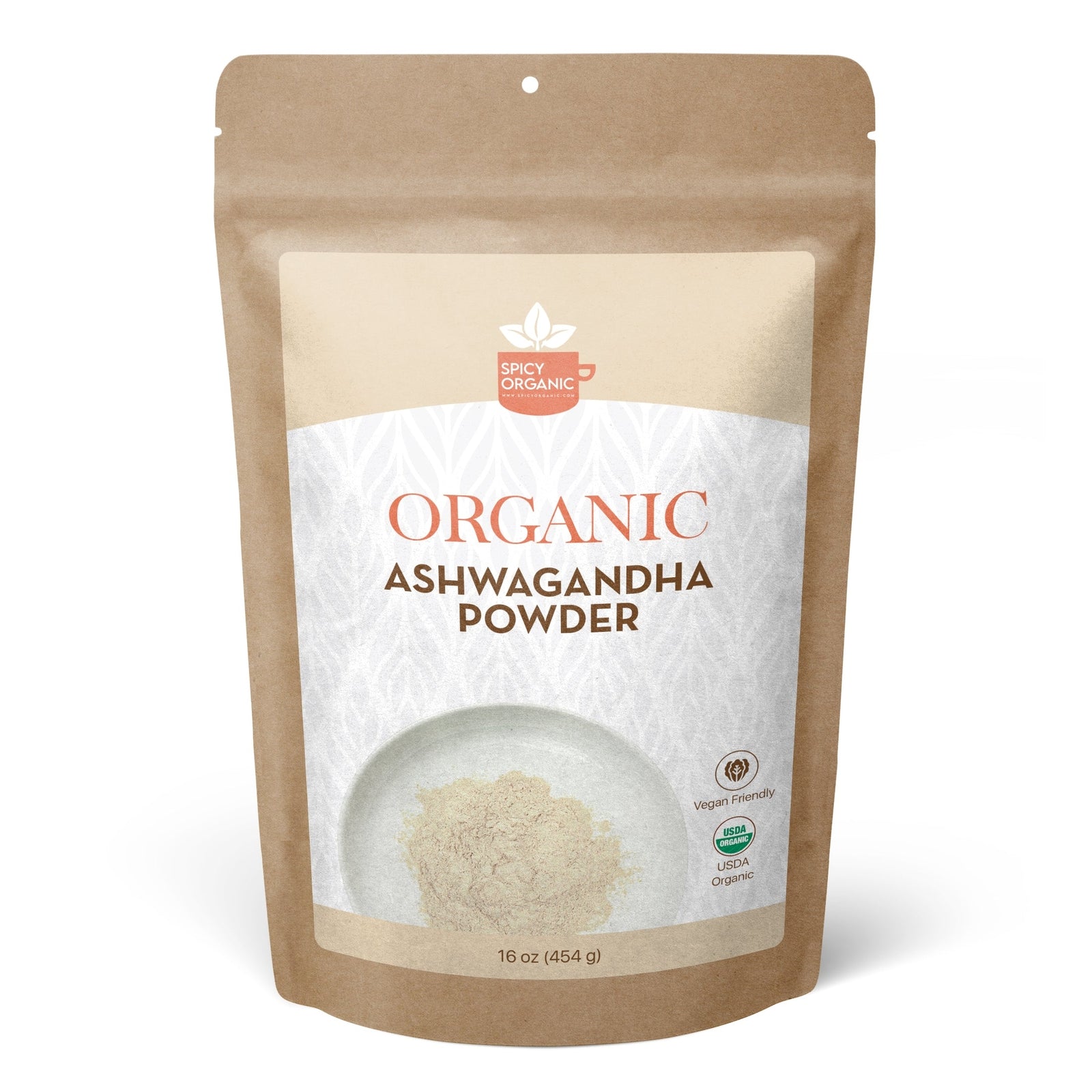 Organic Ashwagandha Root Powder-Indian Ginseng for Optimal Health and Wellness