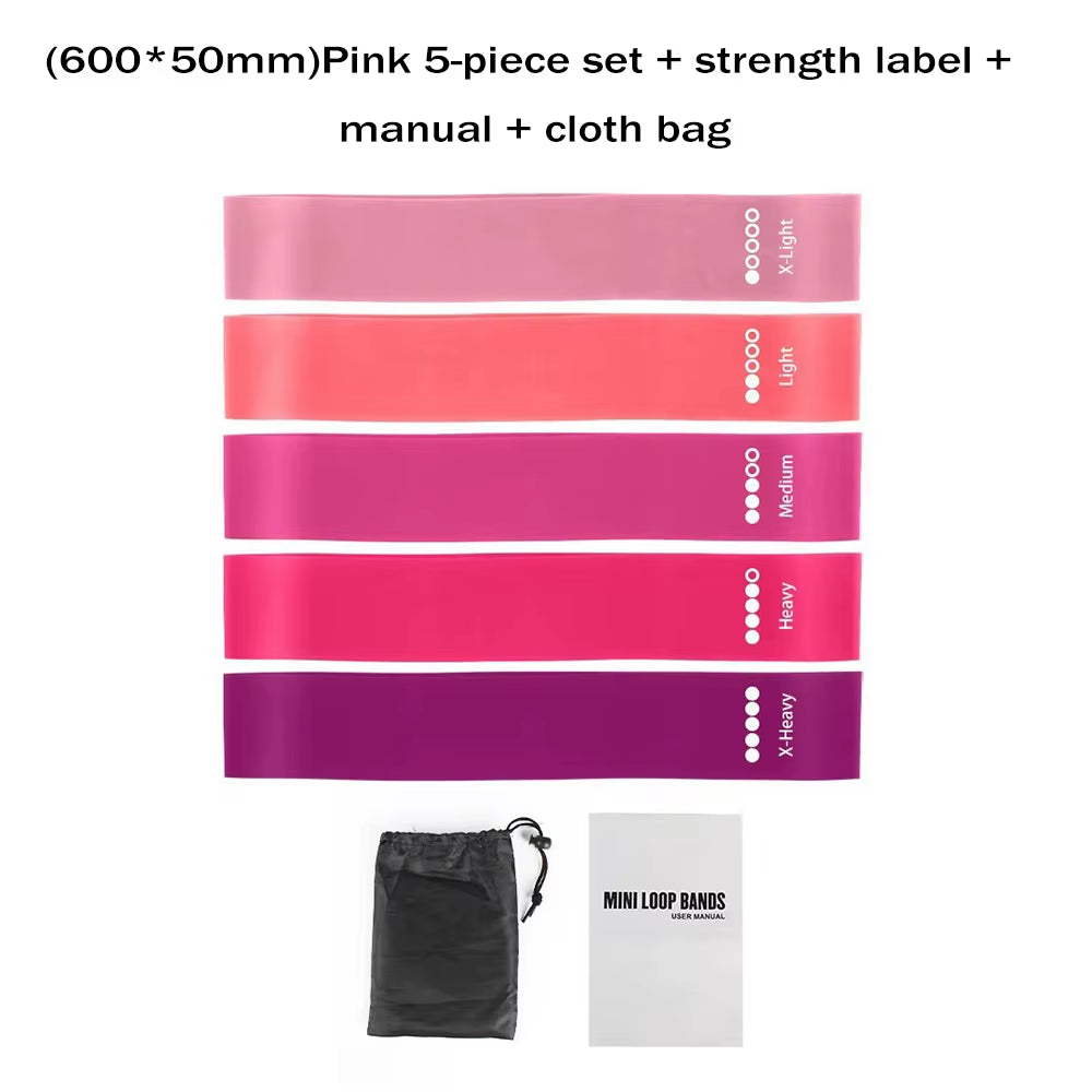 OPHIDIAN Yoga Resistance Bands Fitness Elastic Bands Rally Bands Squatting Hip Lifting Aids Stretching Exercise Training Bands